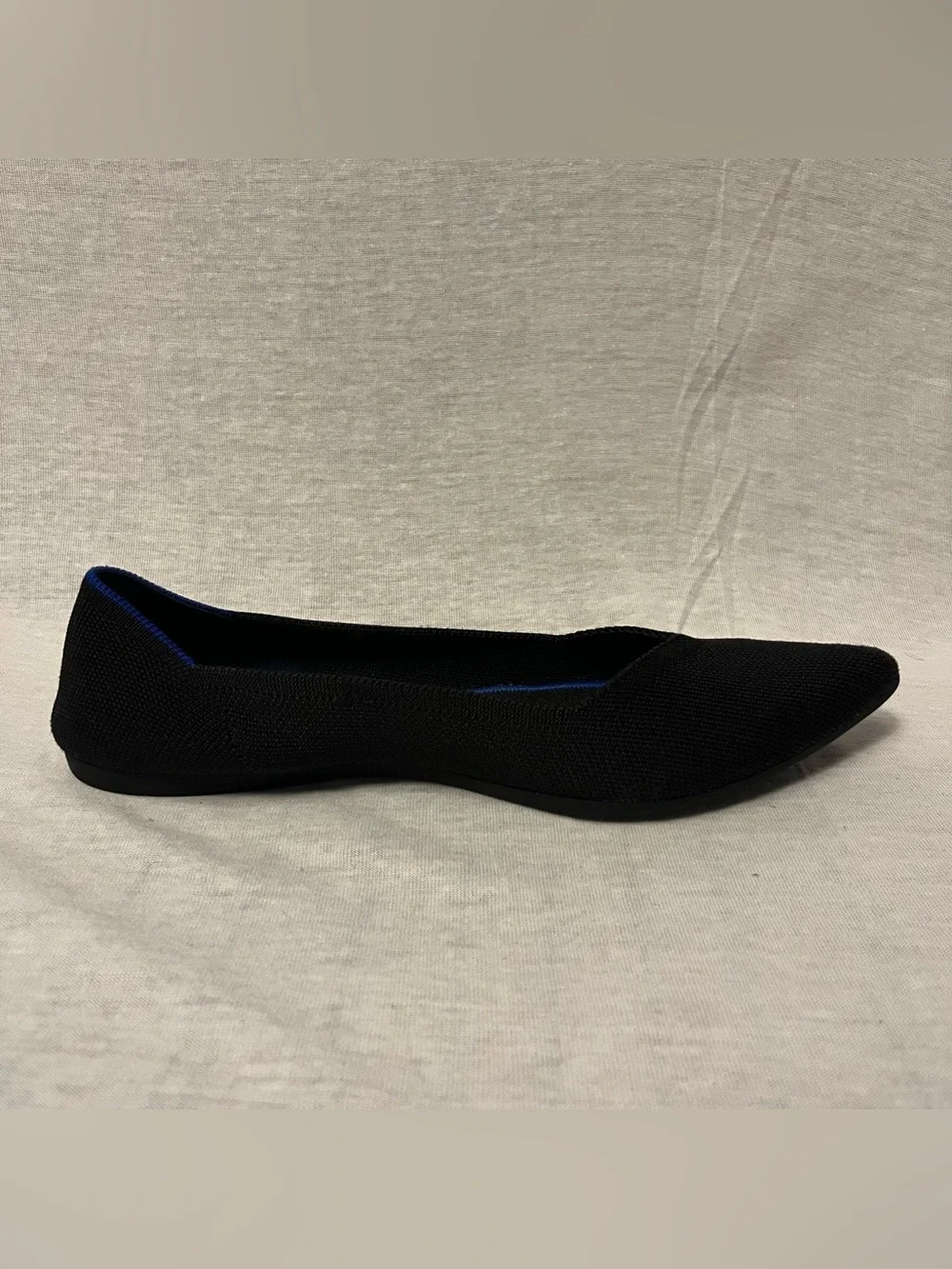 Rothy's The Point Classic Knit Black Flats
